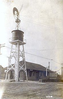 Water Tower Near Parma MI Interurban depot